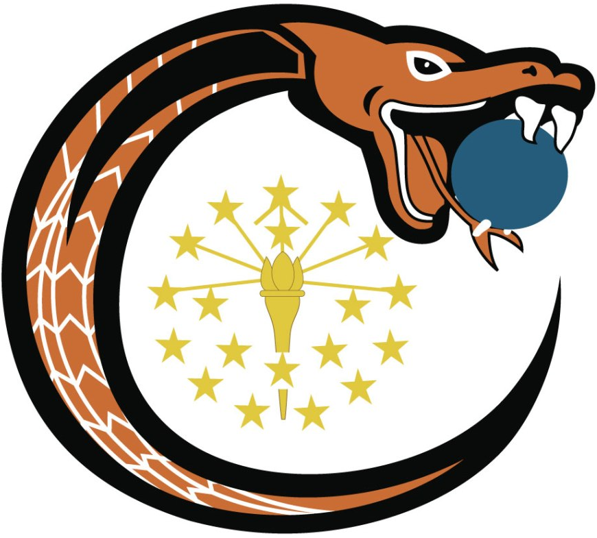 Indianapolis Copperheads 2015-Pres Primary Logo iron on transfers for clothing